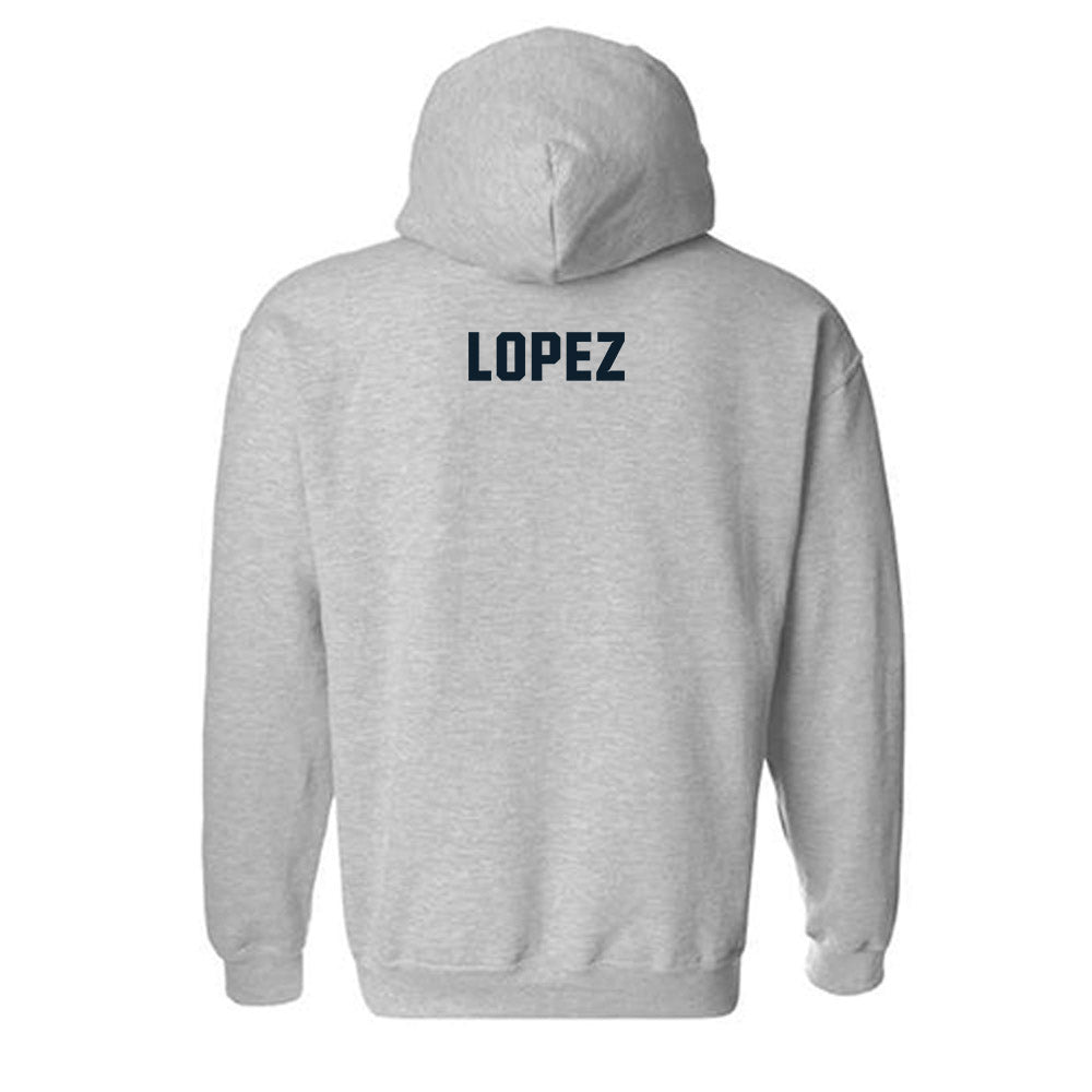 Dallas Baptist - NCAA Stunt : Fernanda Lopez - Classic Shersey Hooded Sweatshirt-1
