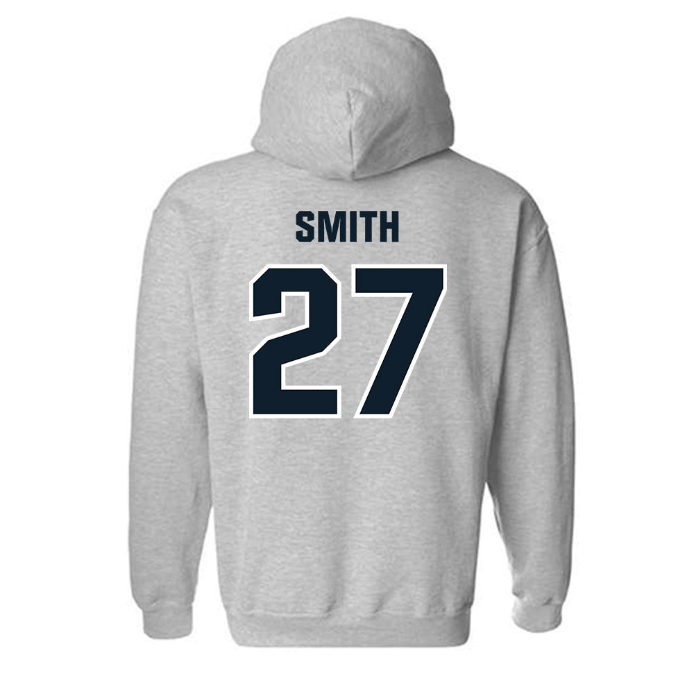 Dallas Baptist - NCAA Baseball : Russ Smith - Classic Shersey Hooded Sweatshirt-1