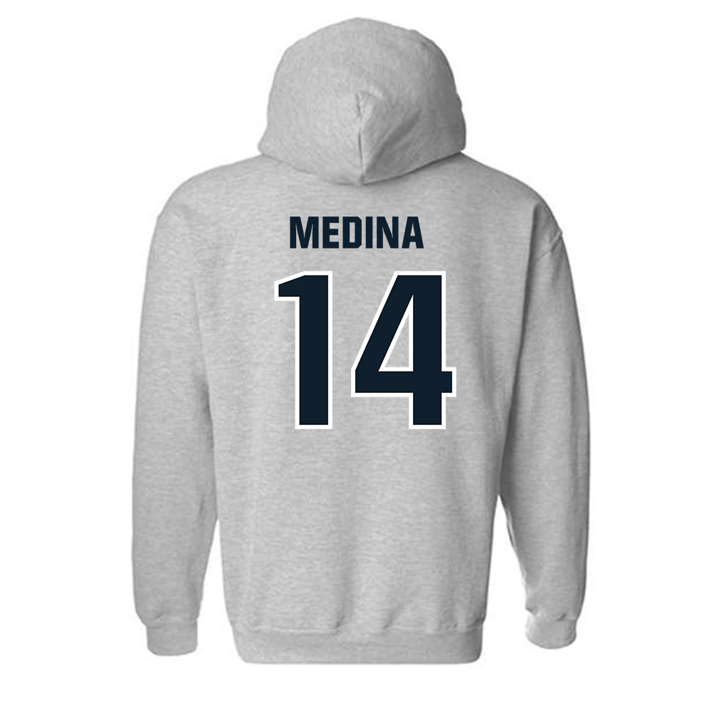 Dallas Baptist - NCAA Women's Soccer : Isabella Medina - Classic Shersey Hooded Sweatshirt-1