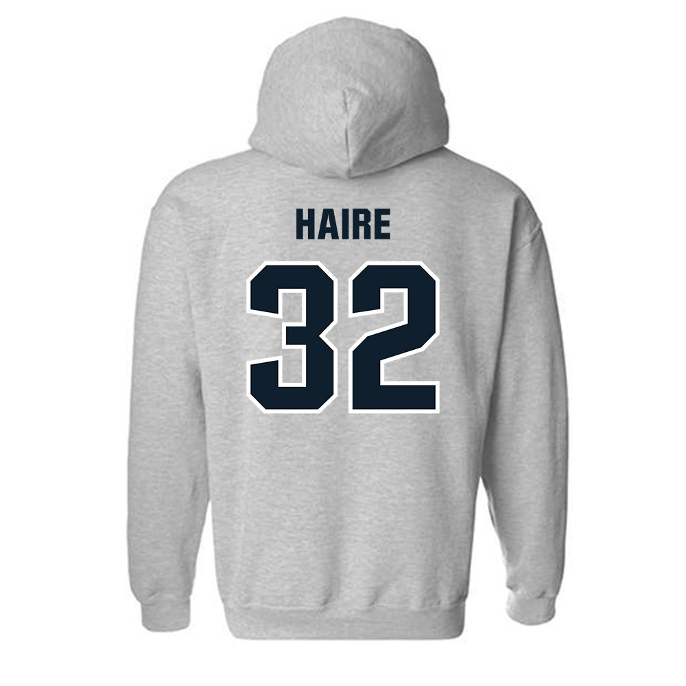 Dallas Baptist - NCAA Men's Basketball : Justin Haire - Classic Shersey Hooded Sweatshirt-1