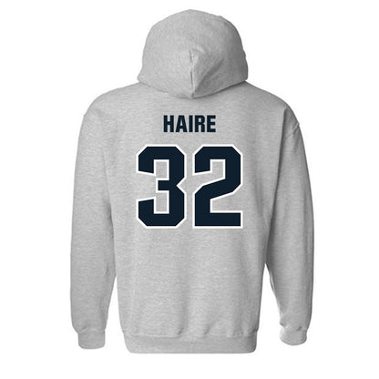 Dallas Baptist - NCAA Men's Basketball : Justin Haire - Classic Shersey Hooded Sweatshirt-1