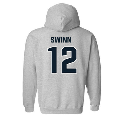Dallas Baptist - NCAA Women's Volleyball : Ella Swinn - Classic Shersey Hooded Sweatshirt-1