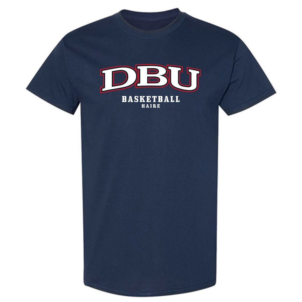 Dallas Baptist - NCAA Men's Basketball : Justin Haire - Classic Shersey T-Shirt-0