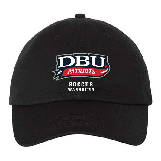 Dallas Baptist - NCAA Women's Soccer : Ashley Washburn - Dad Hat-0