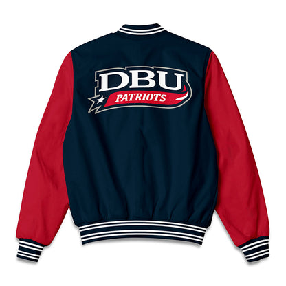 Dallas Baptist - NCAA Baseball : Blake Martinez - Bomber Jacket-1