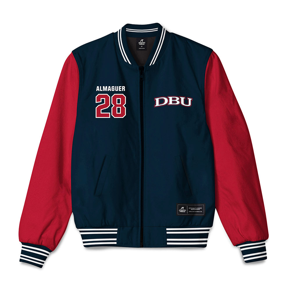 Dallas Baptist - NCAA Men's Soccer : Geovanni Almaguer - Bomber Jacket-0