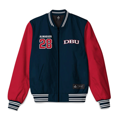 Dallas Baptist - NCAA Men's Soccer : Geovanni Almaguer - Bomber Jacket-0
