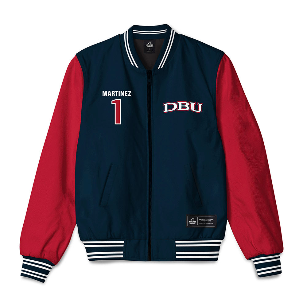 Dallas Baptist - NCAA Baseball : Blake Martinez - Bomber Jacket-0