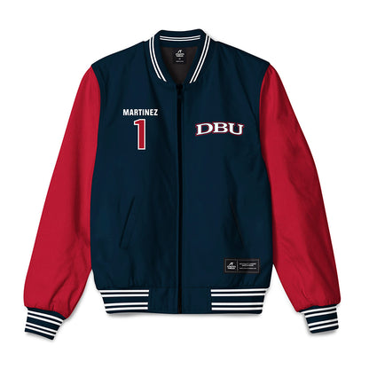 Dallas Baptist - NCAA Baseball : Blake Martinez - Bomber Jacket-0