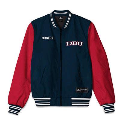 Dallas Baptist - NCAA Men's Golf : Brecken Franklin - Bomber Jacket-0