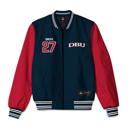 Dallas Baptist - NCAA Baseball : Russ Smith - Bomber Jacket-0