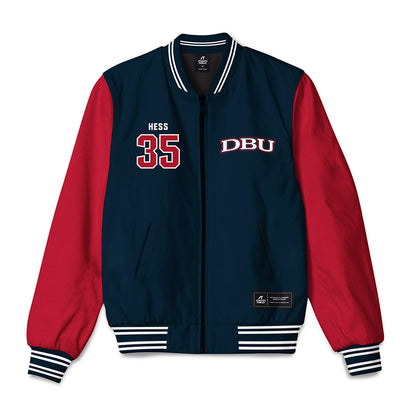 Dallas Baptist - NCAA Baseball : Tate Hess - Bomber Jacket-0