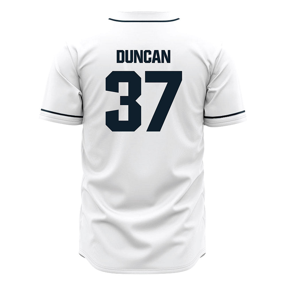Dallas Baptist - NCAA Baseball : Avery Duncan - White Jersey-1