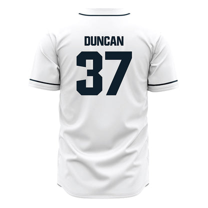 Dallas Baptist - NCAA Baseball : Avery Duncan - White Jersey-1