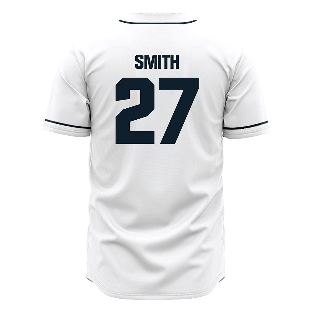Dallas Baptist - NCAA Baseball : Russ Smith - White Jersey-1