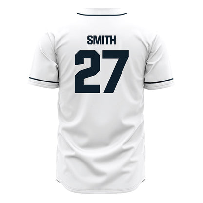 Dallas Baptist - NCAA Baseball : Russ Smith - White Jersey-1
