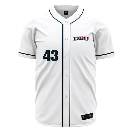 Dallas Baptist - NCAA Baseball : Miles Williams - White Jersey-0