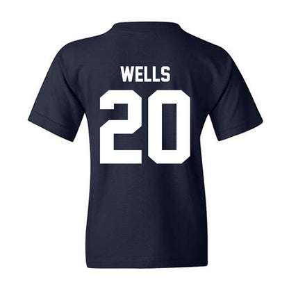 Nevada - NCAA Football : Cody Wells - Classic Shersey Youth T-Shirt-1