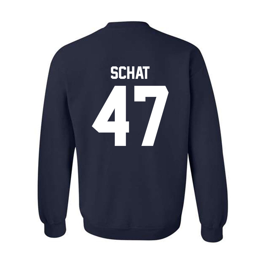 Nevada - NCAA Baseball : Luke Schat - Classic Shersey Crewneck Sweatshirt-1