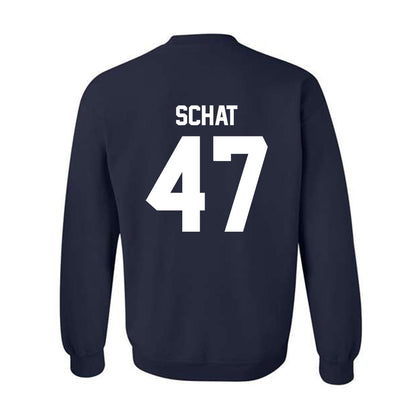 Nevada - NCAA Baseball : Luke Schat - Classic Shersey Crewneck Sweatshirt-1