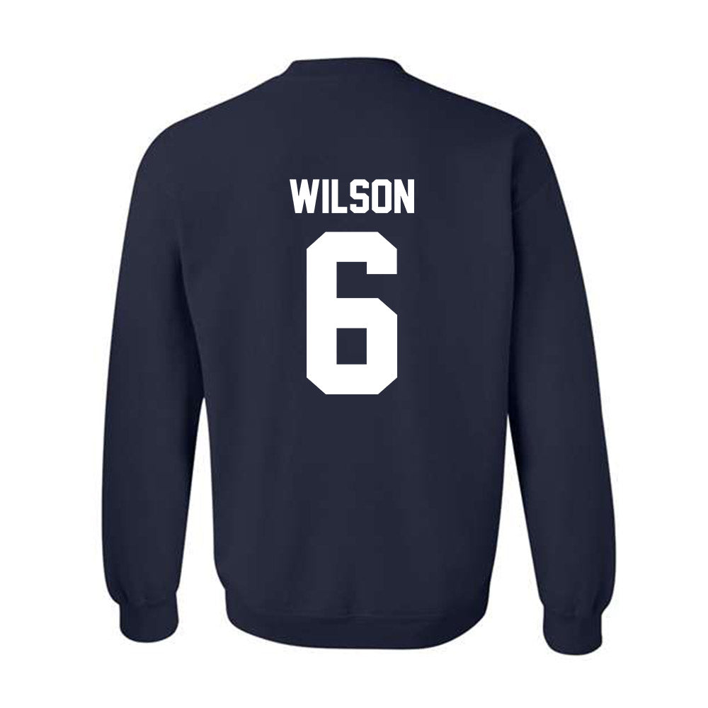 Nevada - NCAA Football : Cooper Wilson - Classic Shersey Crewneck Sweatshirt-1