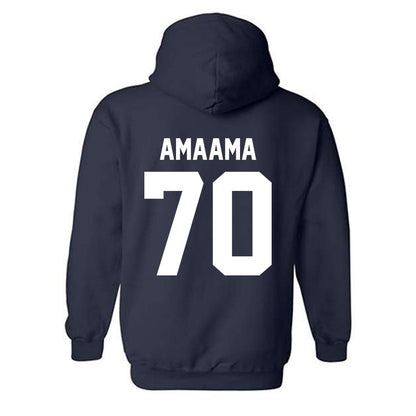Nevada - NCAA Football : Tapuvae Amaama - Classic Shersey Hooded Sweatshirt-1
