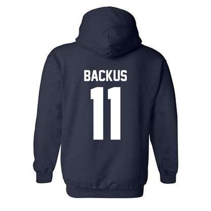 Nevada - NCAA Women's Basketball : Britain Backus - Classic Shersey Hooded Sweatshirt-1