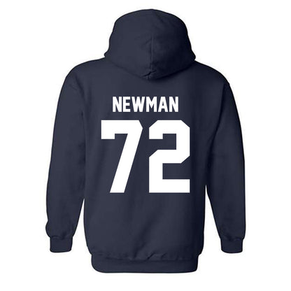 Nevada - NCAA Football : Ethan Newman - Classic Shersey Hooded Sweatshirt-1