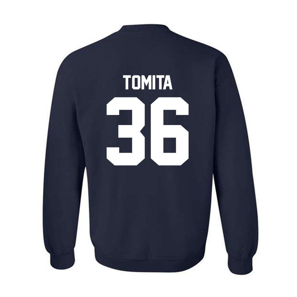 Nevada - NCAA Baseball : Mahiro Tomita - Classic Shersey Crewneck Sweatshirt-1
