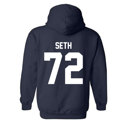 Nevada - NCAA Football : Jakobus Seth - Classic Shersey Hooded Sweatshirt-1