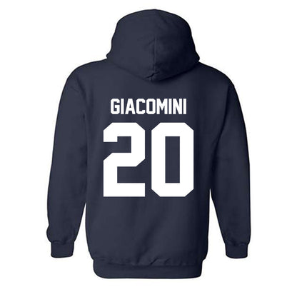 Nevada - NCAA Baseball : Jordan Giacomini - Classic Shersey Hooded Sweatshirt-1