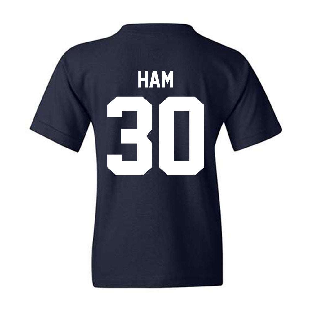 Nevada - NCAA Baseball : Billy Ham - Classic Shersey Youth T-Shirt-1