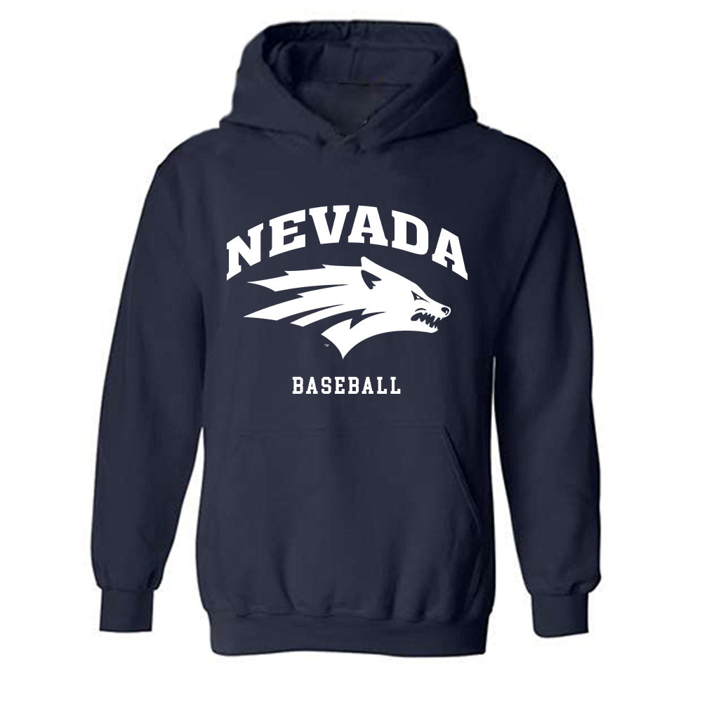 Nevada - NCAA Baseball : Tanner Short - Classic Shersey Hooded Sweatshirt-0