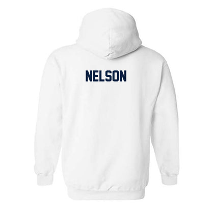 Nevada - NCAA Football : Kyle Nelson - Classic Shersey Hooded Sweatshirt-1