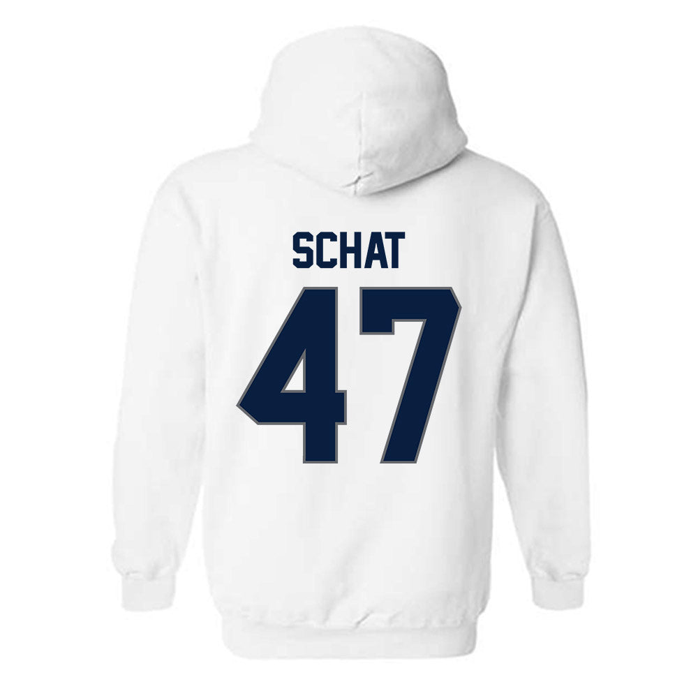 Nevada - NCAA Baseball : Luke Schat - Classic Shersey Hooded Sweatshirt-1