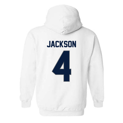 Nevada - NCAA Football : Carter Jackson - Classic Shersey Hooded Sweatshirt-1