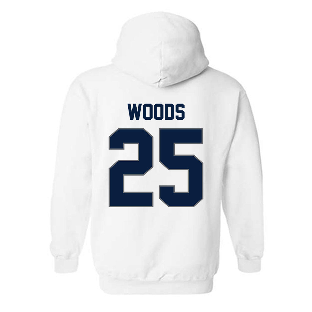 Nevada - NCAA Football : Ky Woods - Classic Shersey Hooded Sweatshirt-1