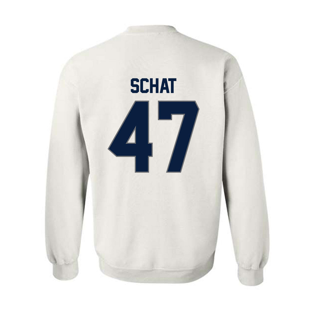 Nevada - NCAA Baseball : Luke Schat - Classic Shersey Crewneck Sweatshirt-1