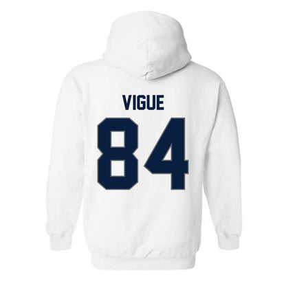 Nevada - NCAA Football : Deven Vigue - Classic Shersey Hooded Sweatshirt-1