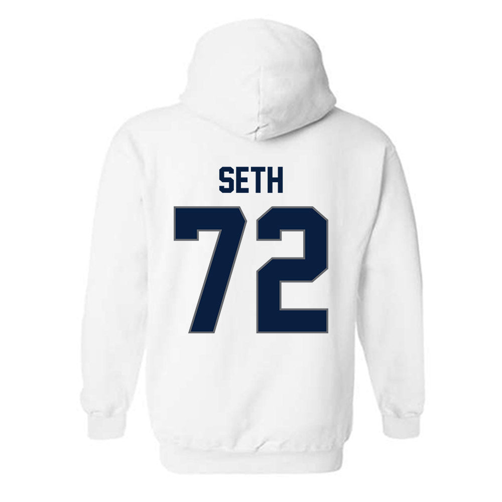 Nevada - NCAA Football : Jakobus Seth - Classic Shersey Hooded Sweatshirt-1