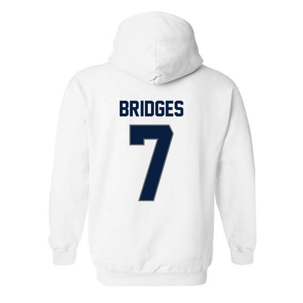 Nevada - NCAA Football : Selman Bridges - Classic Shersey Hooded Sweatshirt-1