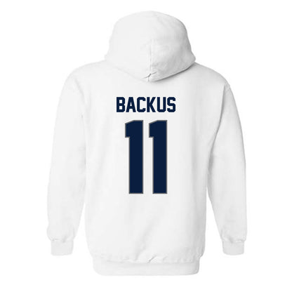 Nevada - NCAA Women's Basketball : Britain Backus - Classic Shersey Hooded Sweatshirt-1