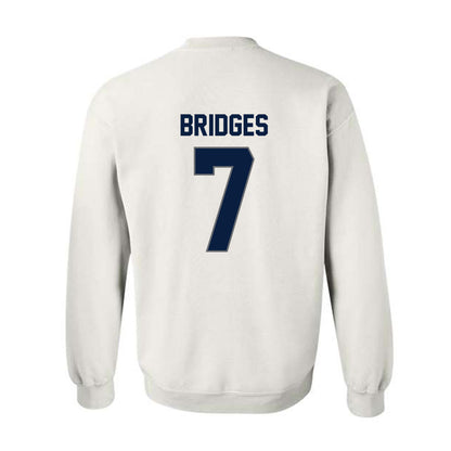 Nevada - NCAA Football : Selman Bridges - Classic Shersey Crewneck Sweatshirt-1