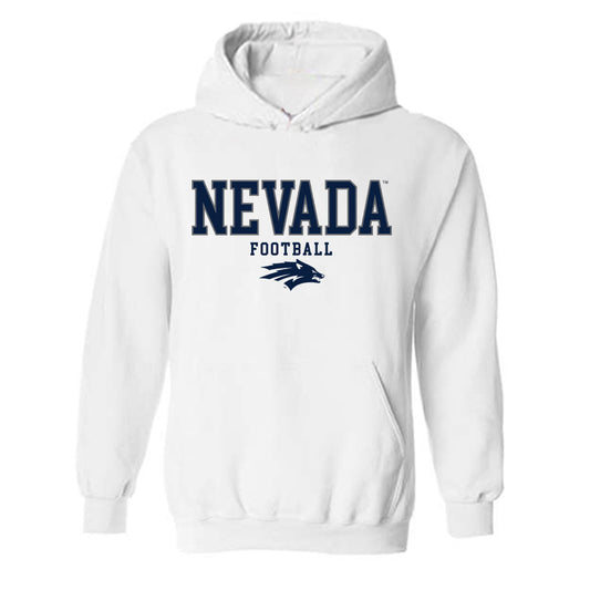 Nevada - NCAA Football : Ky Woods - Classic Shersey Hooded Sweatshirt-0
