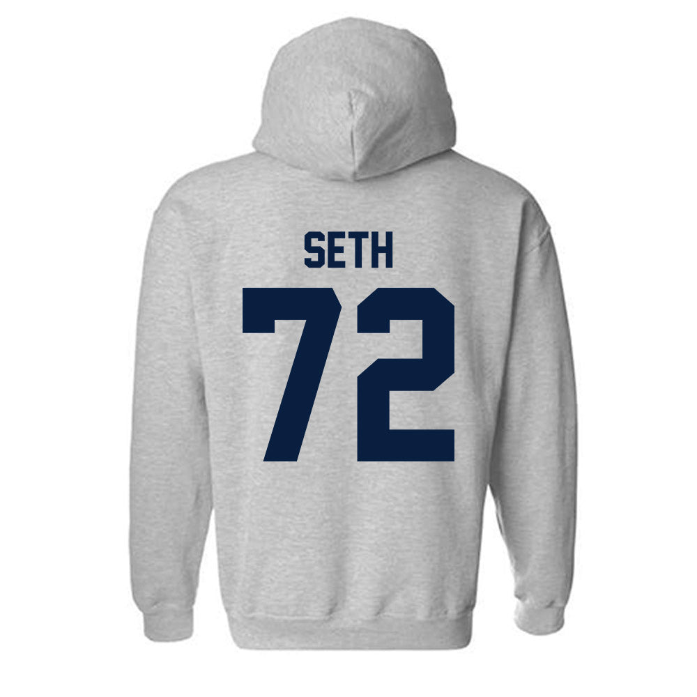 Nevada - NCAA Football : Jakobus Seth - Classic Shersey Hooded Sweatshirt-1