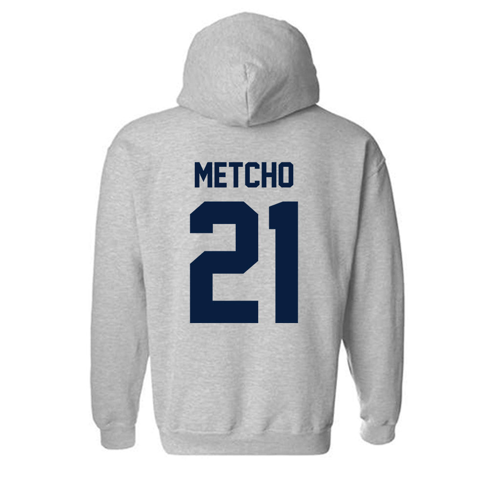 Nevada - NCAA Baseball : Jack Metcho - Classic Shersey Hooded Sweatshirt-1