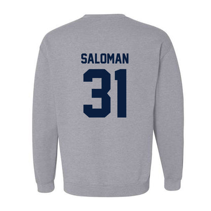 Nevada - NCAA Baseball : Logan Saloman - Classic Shersey Crewneck Sweatshirt-1