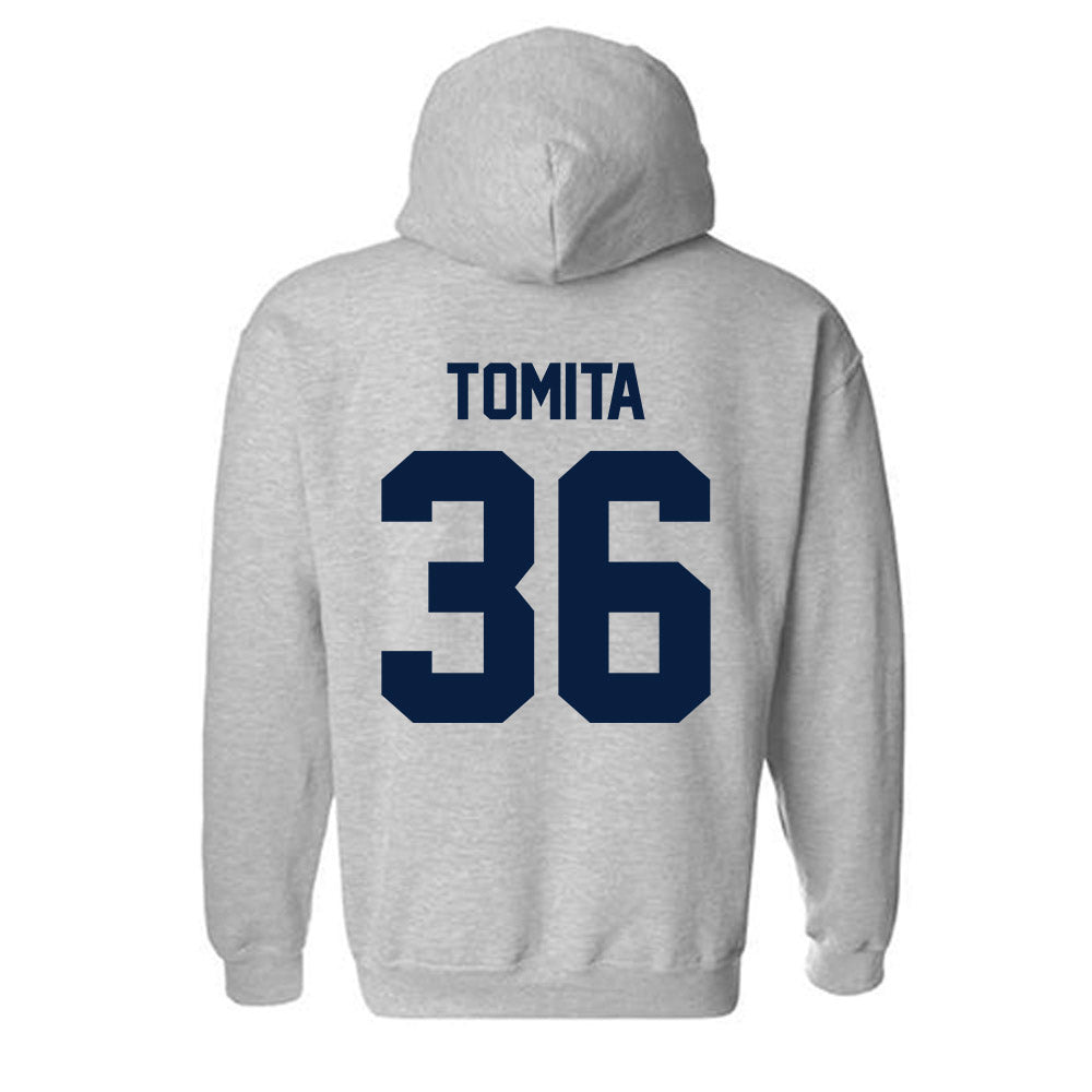Nevada - NCAA Baseball : Mahiro Tomita - Classic Shersey Hooded Sweatshirt-1
