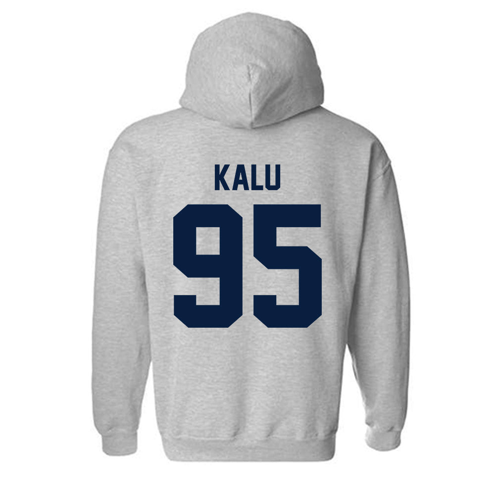 Nevada - NCAA Football : Chris Kalu - Classic Shersey Hooded Sweatshirt-1