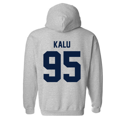 Nevada - NCAA Football : Chris Kalu - Classic Shersey Hooded Sweatshirt-1